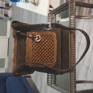 BRIGHTON WOVEN PURSE